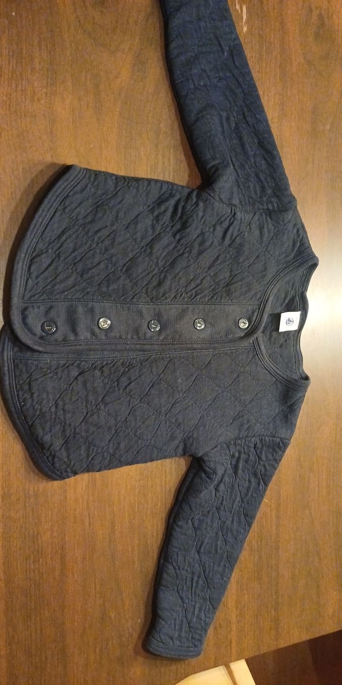 Petit Bateau Giacche & Cappotti: Petit Bateau Steppjacke Gr.95 dunkelblau – Usato da Riniken venduto da Lessy-