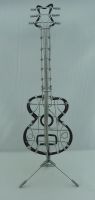 GITARRE - Handarbeit aus Draht - Neu - 33,5x9cm