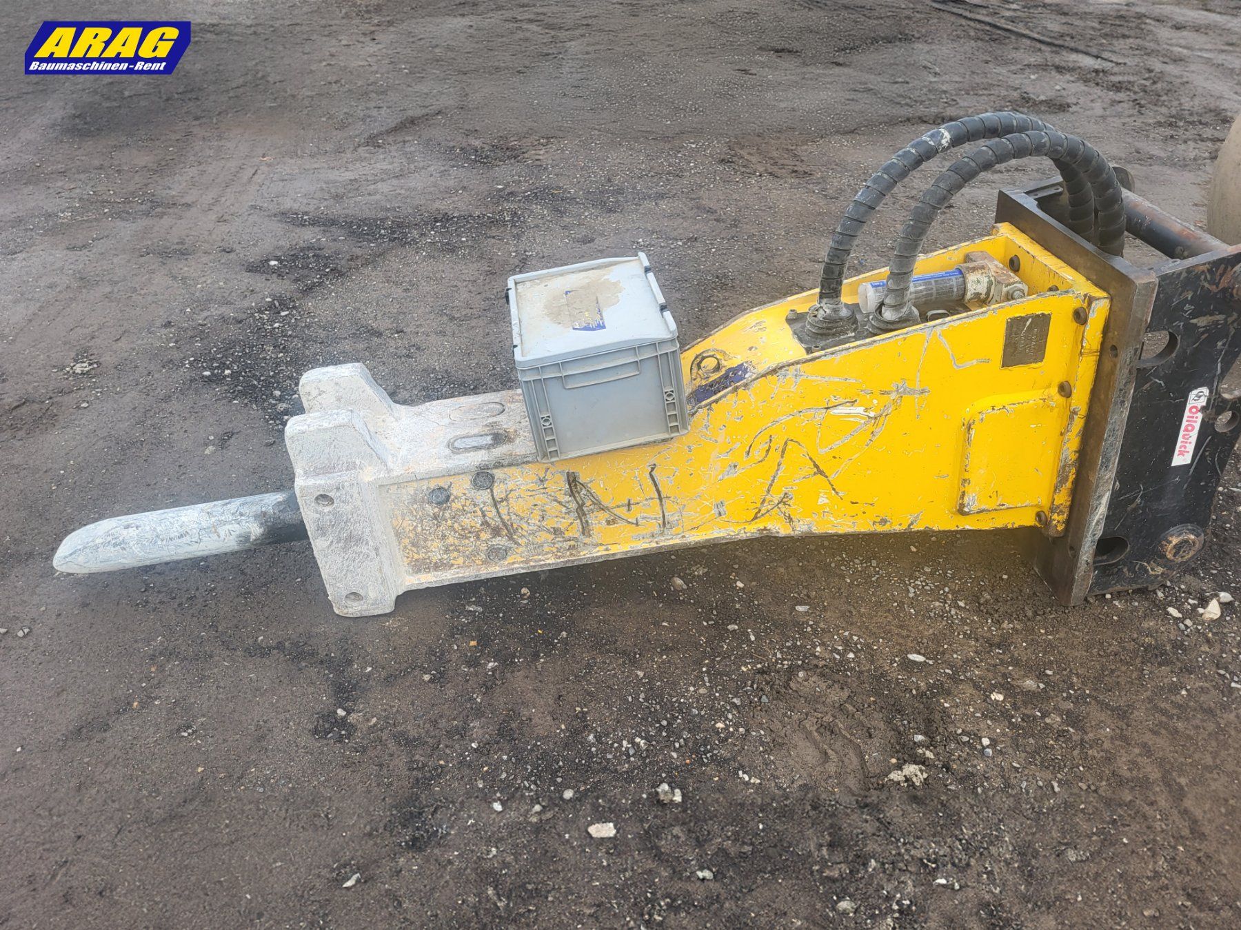Atlas Copco Tutti gli attrezzi: Atlas Copco / Epiroc MB1000 Abbauhammer – Usato da Hasle LU venduto da Arag08 1