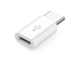 Neuer weisser Adapter Micro-USB auf USB-C