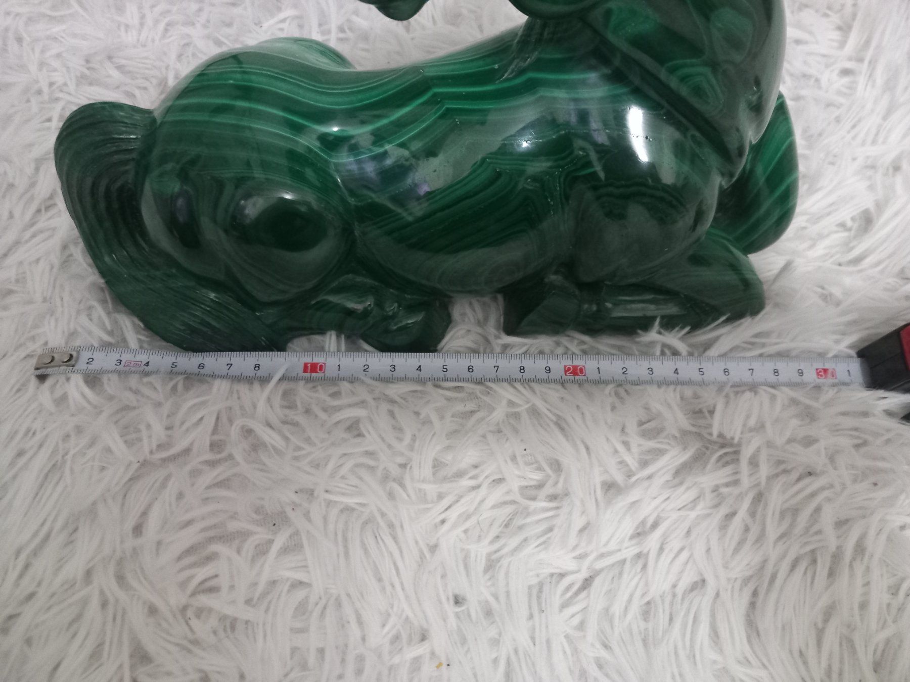 Sculptures & Statues: Statue Cheval en malachite – D'occasion à Genève par GenevaLuxury 6