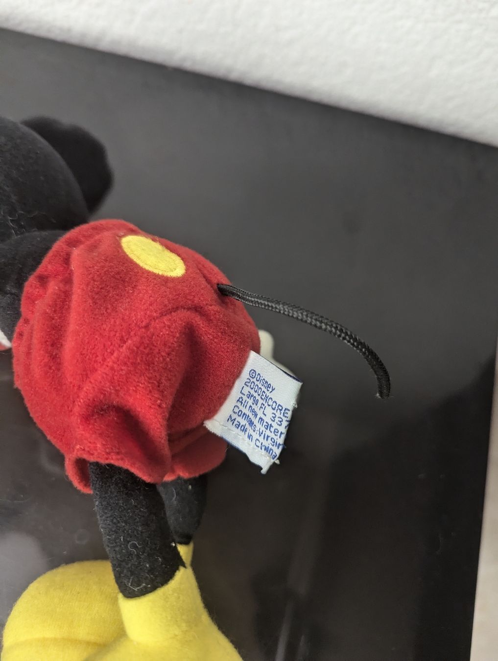 Disney Giocattoli: Retro Mickey Mouse Pie Eyed Plush Toy – Usato da Erlinsbach SO venduto da Meytalien 3