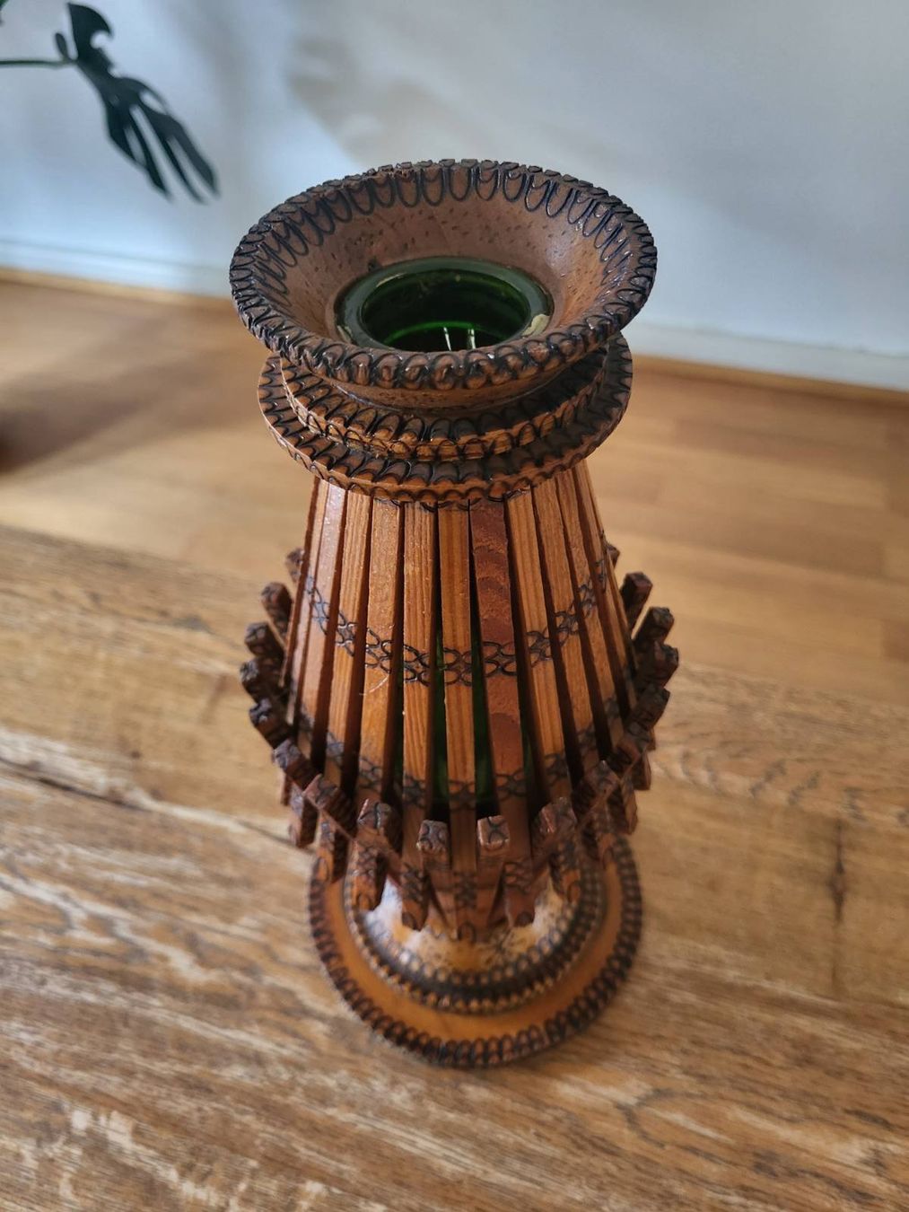 Vasen & Gefässe: dekorative Holzvase – Gebraucht aus Zürich von asafran 1