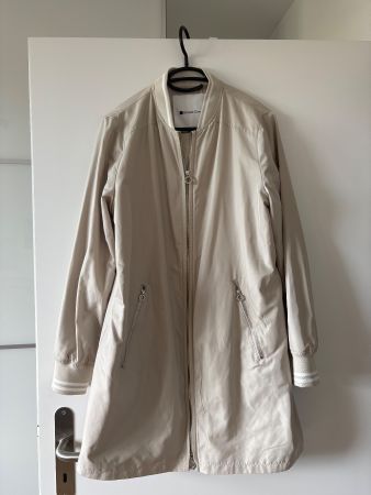 Street One Jacke beige Reissverschluss Gr. 38