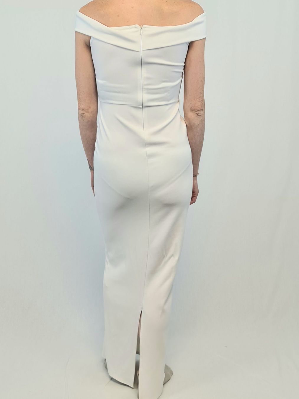 Vestiti: Robe blanche longue - épaule dénudée Taille 34 – Usato da Couvet venduto da Nawra_26 2