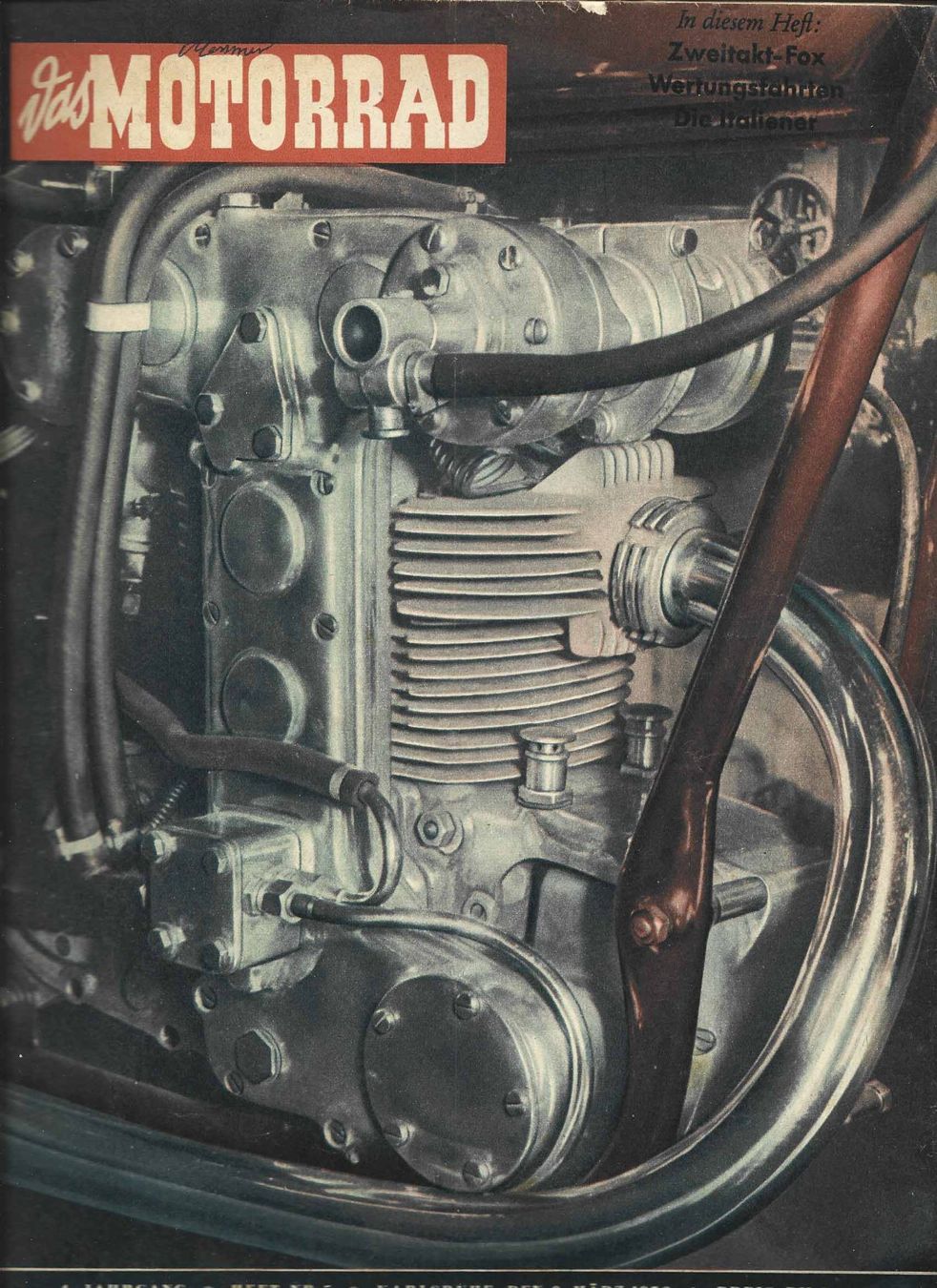 Bücher: Das Motorrad, 8.März 1952 – Gebraucht aus Fontainemelon von Jice12