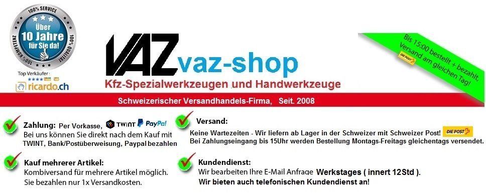 Tous les outils: Schraubenausdreher-Satz, Größen 1 - 5, 5-tlg. – Neuf avec emballage d'origine à Dietikon par KFZ-Spezialwerkzeuge 1