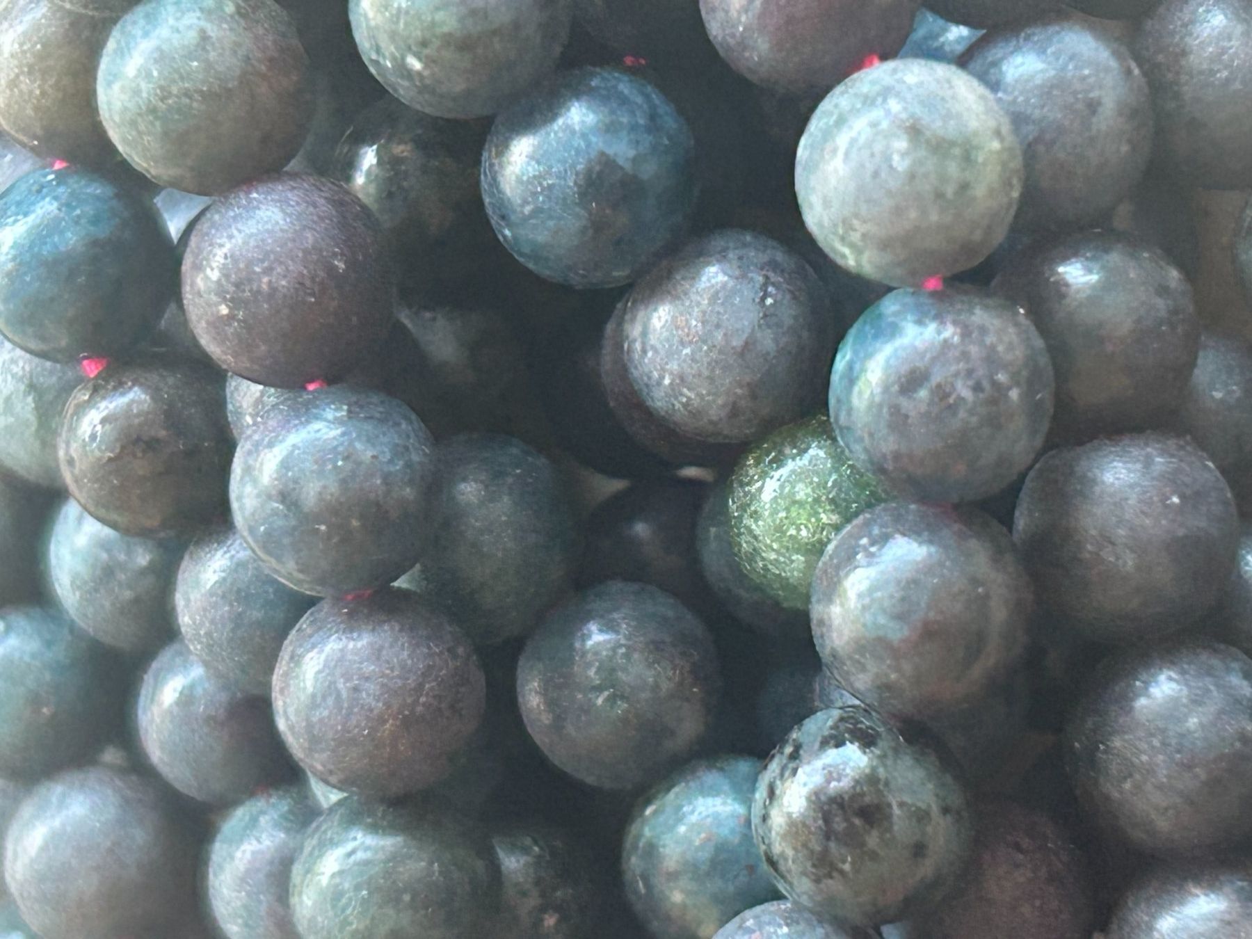 Minéraux & Lithothérapie: Strang echte sapphire ruby beads 6 mm – Neuf avec emballage d'origine à Niederrohrdorf par Ytobi 1