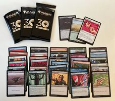 Magic MTG 30th Anniversary Edition, 33 cards, some valuable