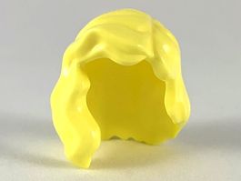 Lego Haare stränge rechts/ halblang(85974) hellgelb