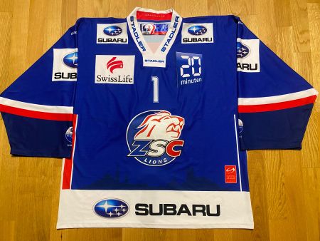 MATCH PREPARED ZSC LIONS # 1 SCHLEGEL TRIKOT SIGNIERT XL