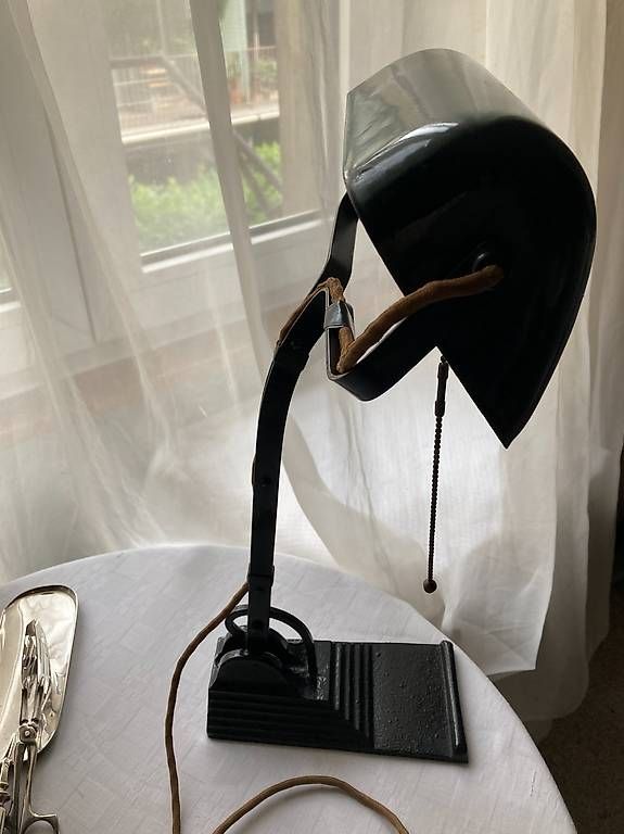 Lampade: Bänkerlampe antik – Usato da Basel venduto da luggi007 1