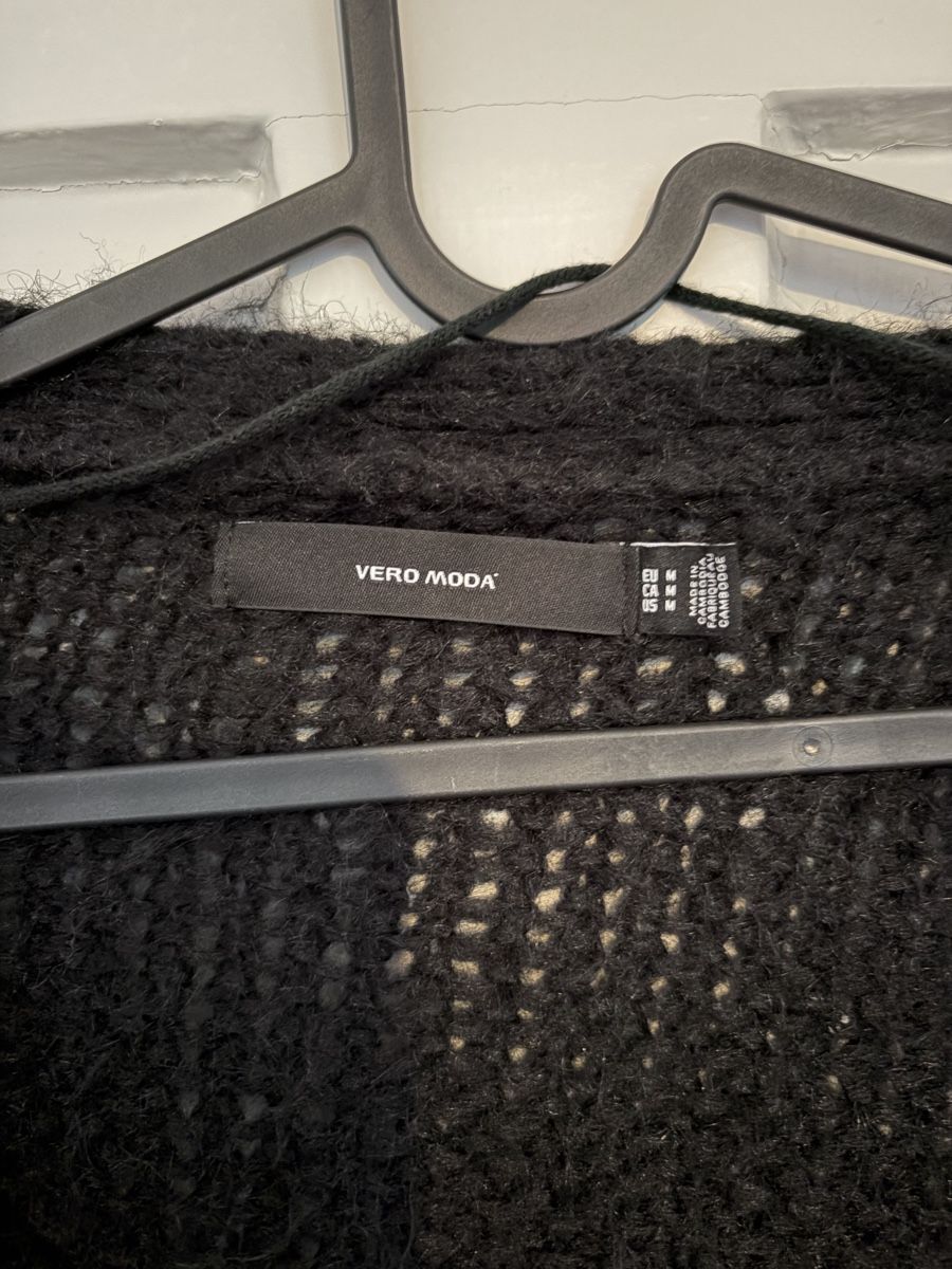 Vero Moda Giacche: Damen Strickjacke schwarz Grösse M – Usato da Winterthur venduto da adanufer 2