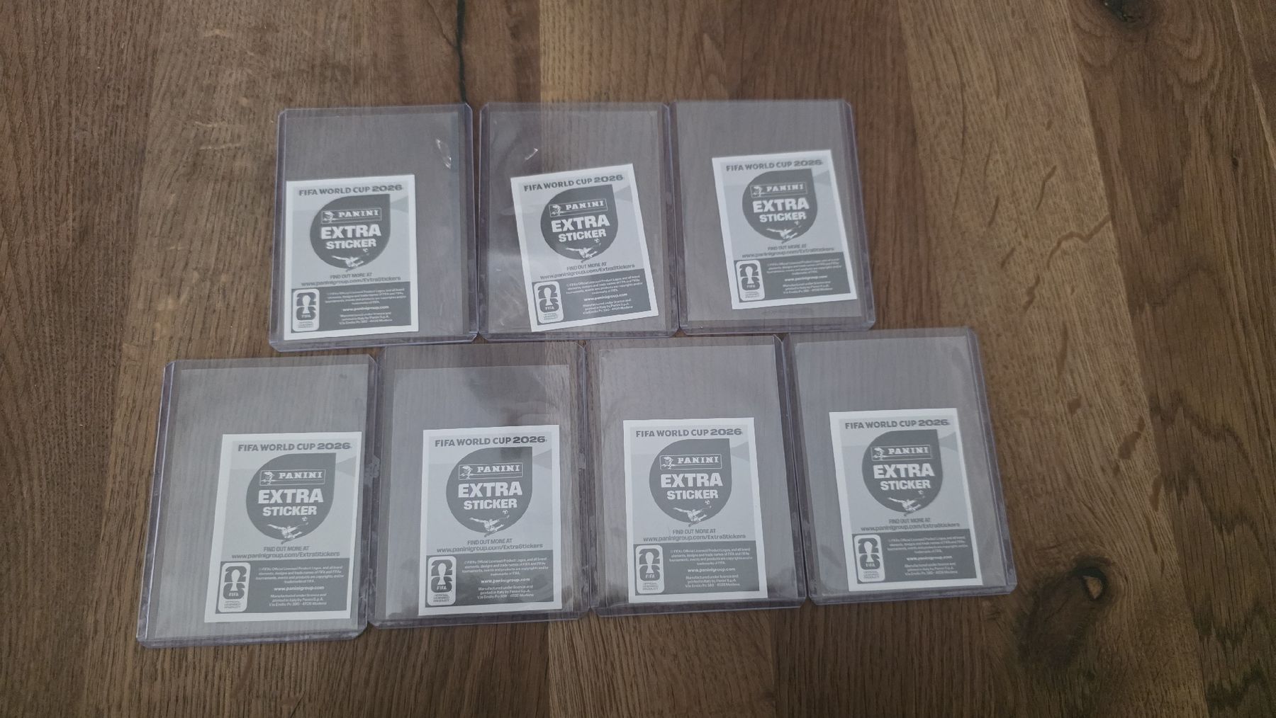 Panini Carte collezionabili: 7x SILBERNE EXTRA STICKER WM 2026 – Nuovo (secondo la descrizione) da Schönenwerd venduto da Dmitrovi11 1