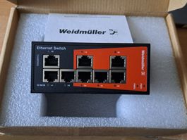 Commutateur réseau Weidmüller IE-SW-BL08-8TX