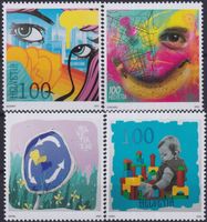 2020, Nr.1787-1790 (Street-Art) Satz postfrisch **.