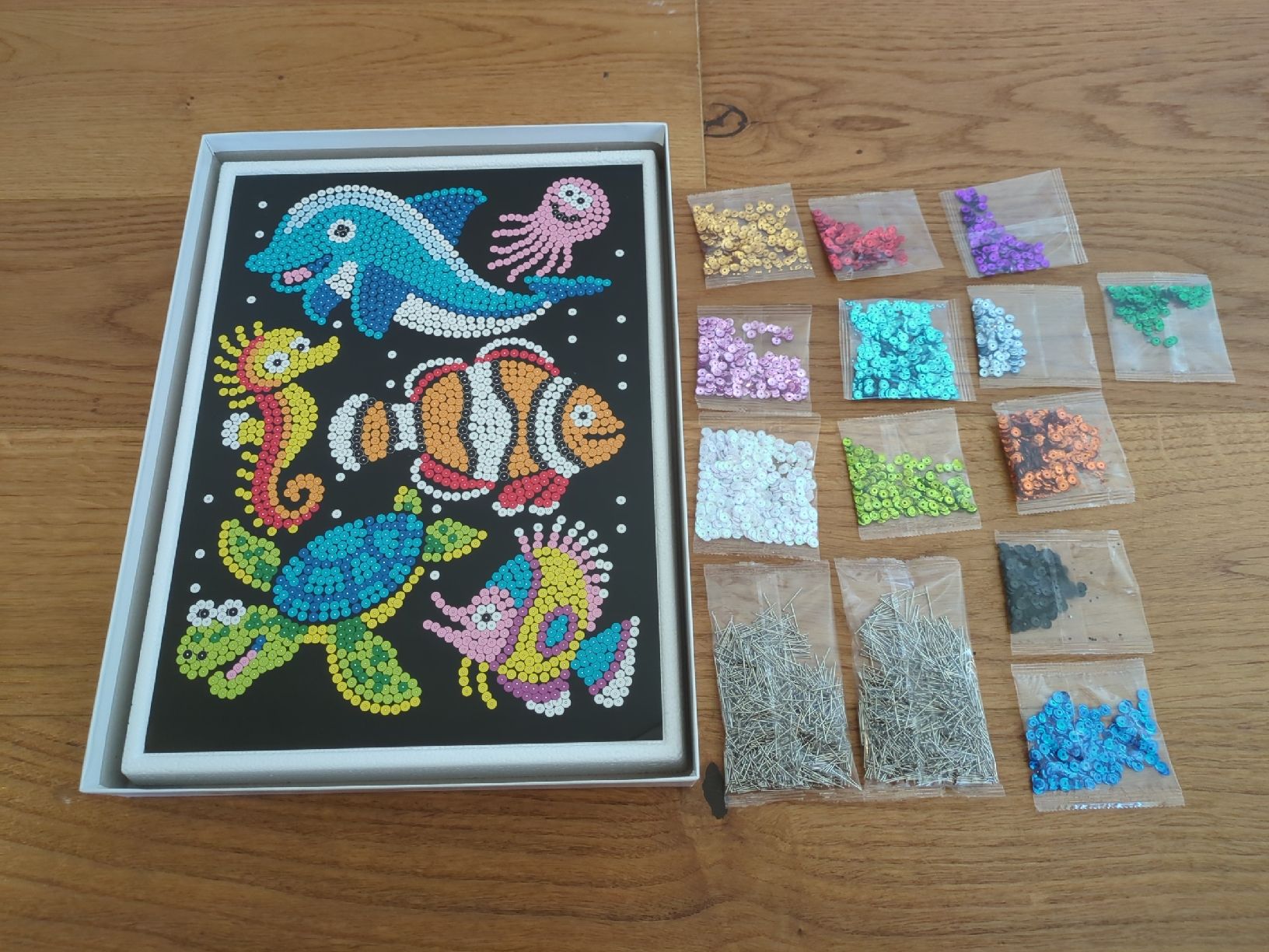 Kit bricolage: Paillettenbilder Sequin Art – Nuovo (secondo la descrizione) da Benken SG venduto da fa.be 1