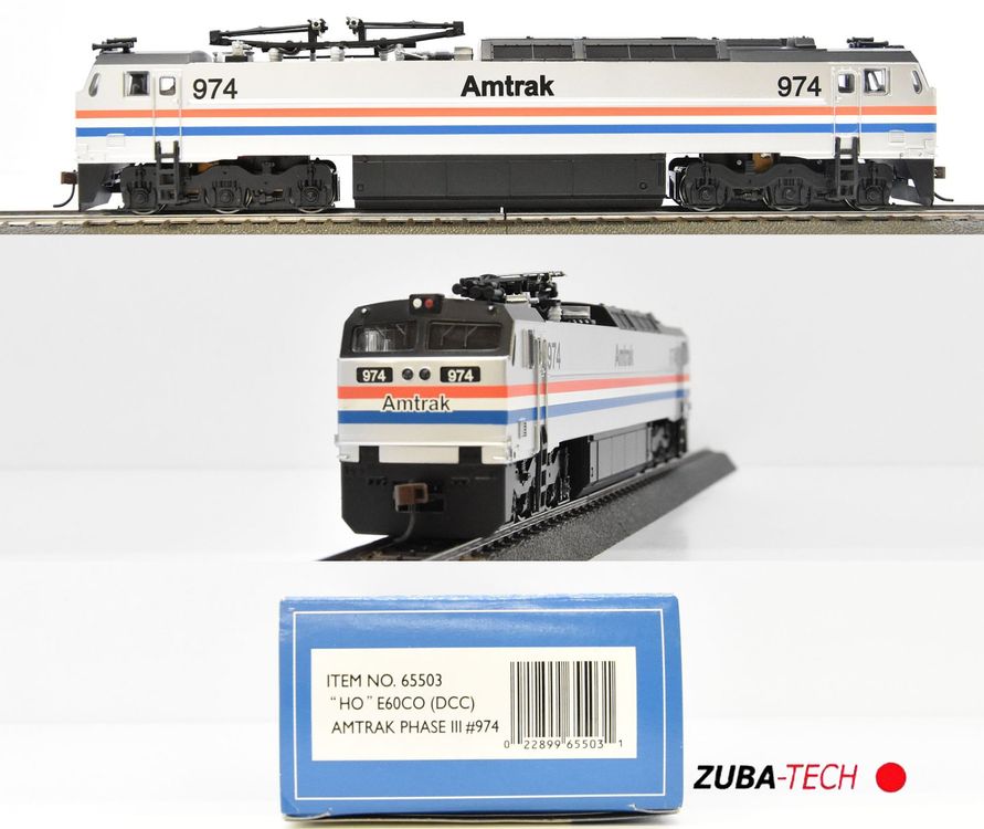 Bachmann 65503 E-Lok E60CO Amtrak H0 GS Digital DCC mit OVP (Neu ...