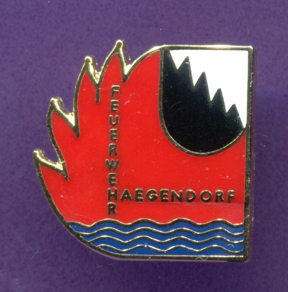 Placchette & Badge: Feuerwehr  HAEGENDORF – Usato da Winterthur venduto da Sammleroase