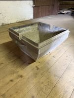Vintage Metallwanne / Zinkwanne mit Griffen – Industrie