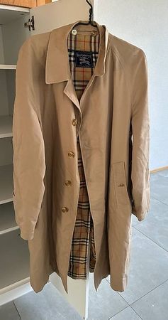 Burberry Vintage Trenchcoat in Beige, Grösse 54.