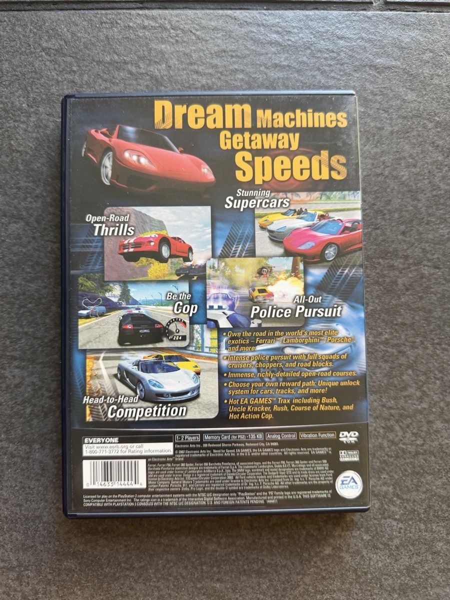 Sony Giochi: Need for Speed Hot Pursuit 2 PS2 NTSC – Usato da Zürich venduto da cENS0R 1