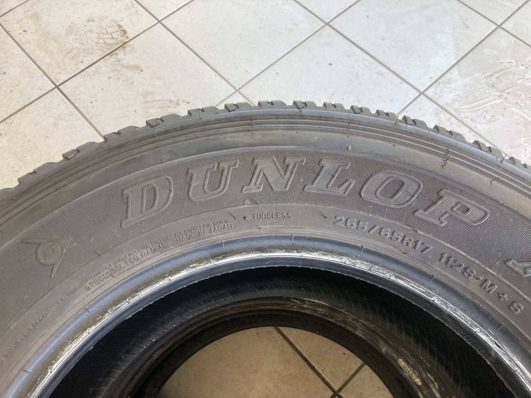 Dunlop Pneumatici & Ruote complete: 265/65R17 Sommerpneu – Usato da Cham venduto da WB2223 2