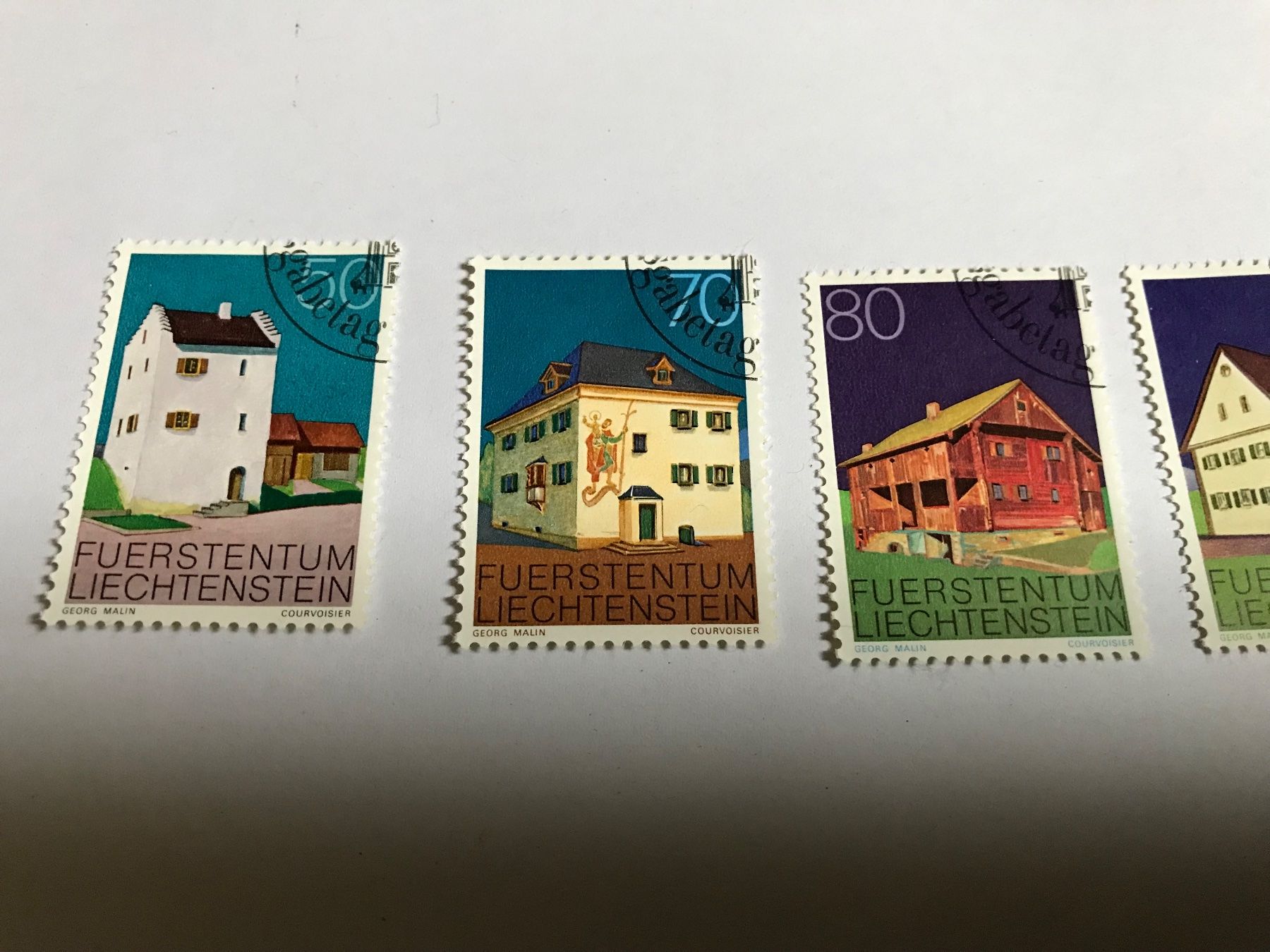 Tutti i francobolli: briefmarken FL 1976 (?), gestempelt – Usato da liestal venduto da makai05 1