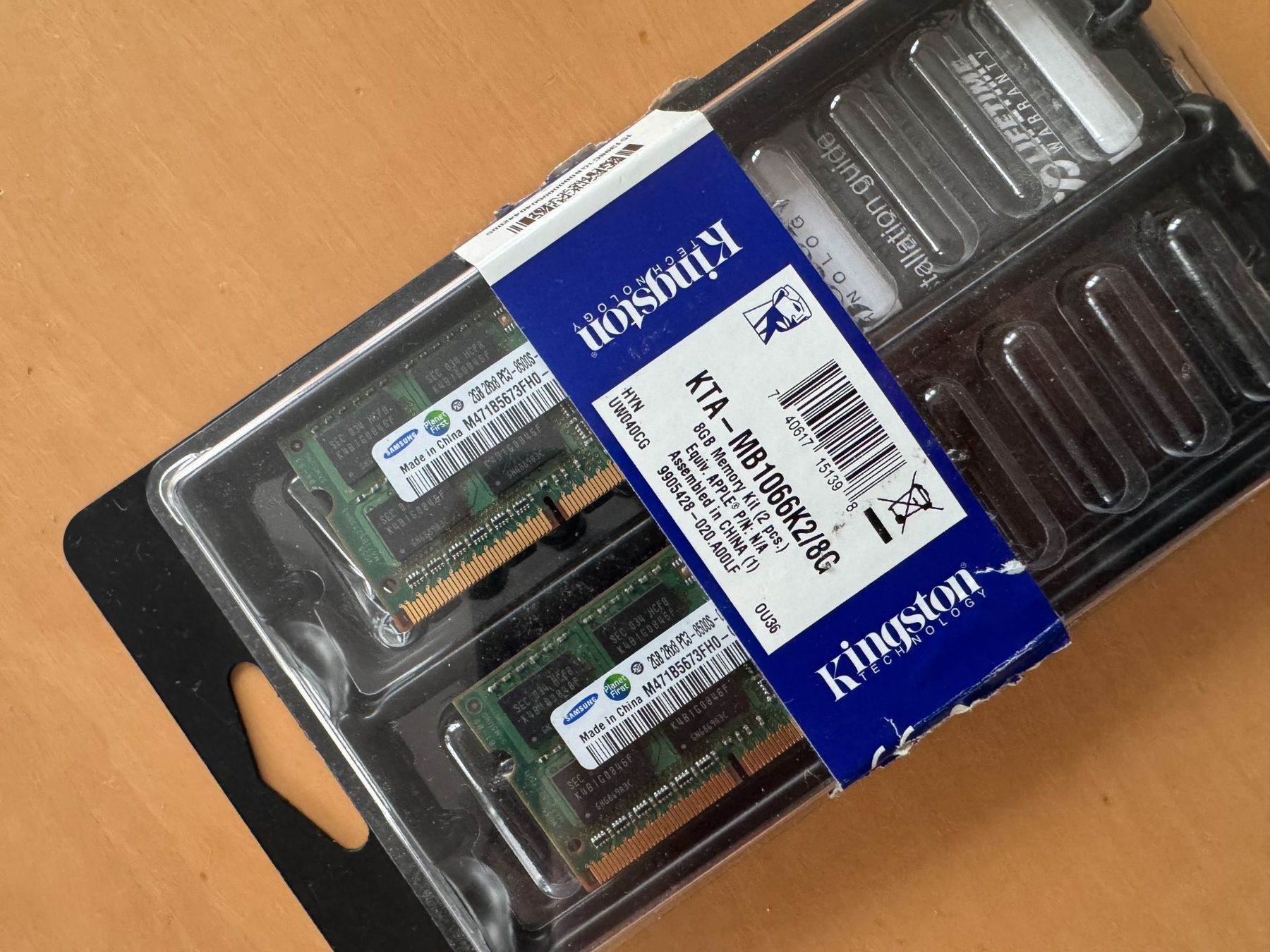 Samsung Memoria / RAM: Memory RAM 2x 2GB – Usato da Frauenfeld venduto da Osp5000 2