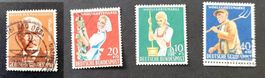 1958 BRD Wohlfahrtsmarken Landwirtschaft