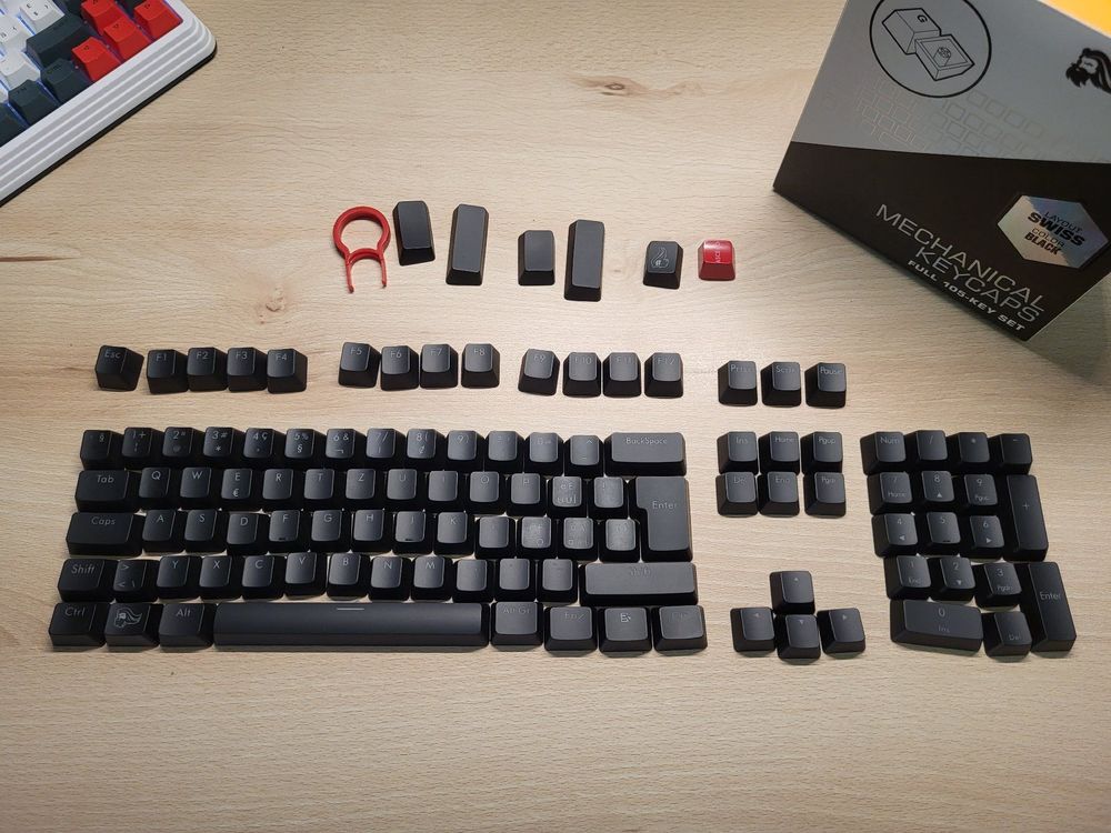 Glorious PC Gaming Race ABS Keycaps (CH, ISO, 105 Tasten) Kaufen auf