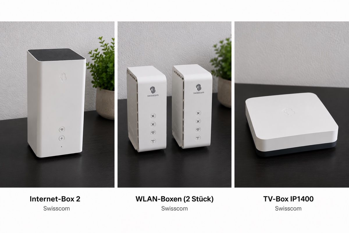 Swisscom Modems & Router: Internet-Box 2 WLAN-Boxen TV-Box IP1400 Swisscom – Gebraucht aus Wetzikon von SuzyQ. 2