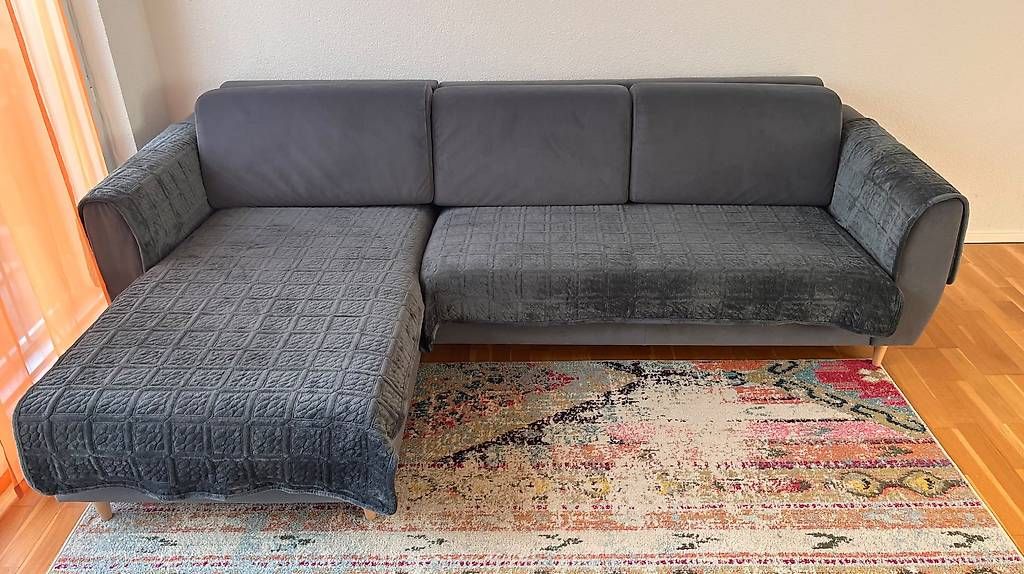 Sofas: IKEA SLATORP Ecksofa + Teppich + 2 Sofabezug-Sets – Neu und originalverpackt aus Wallisellen von sai_ljq6 7