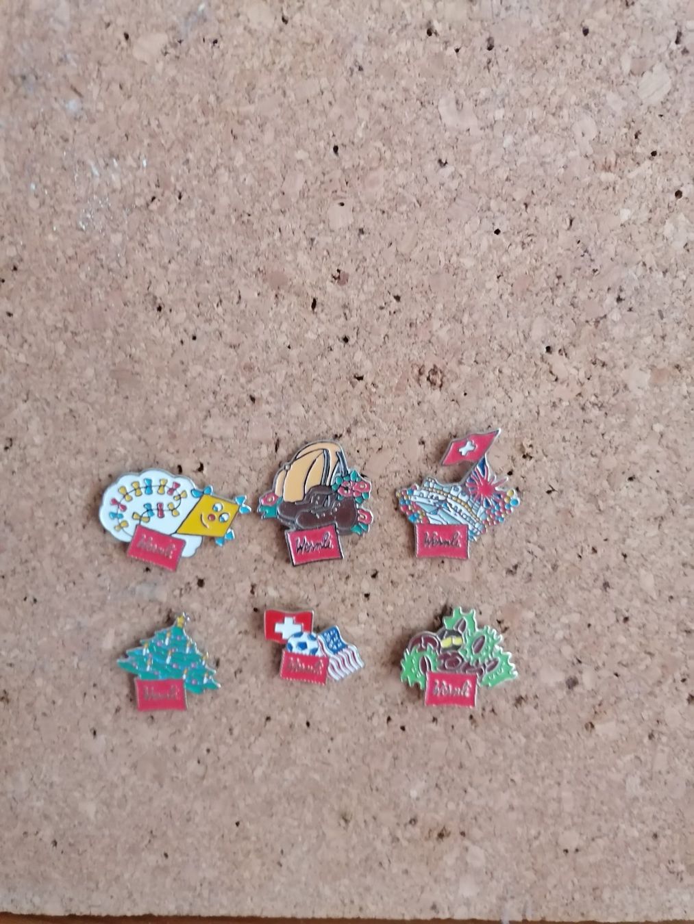 Placchette & Badge: 6x Wernli Pin – Usato da ennetmoos venduto da Andy770098