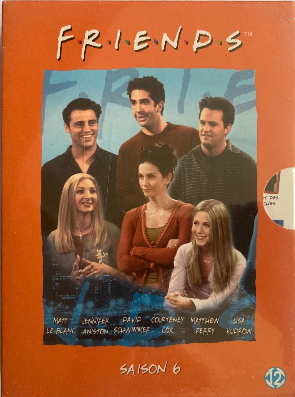 Tutti i DVDs: FRIENDS (SAISON 6 - 1 à 24 EPISODES) – Nuovo e nell'imballaggio originale da Poliez-Pittet venduto da Newtown-Records