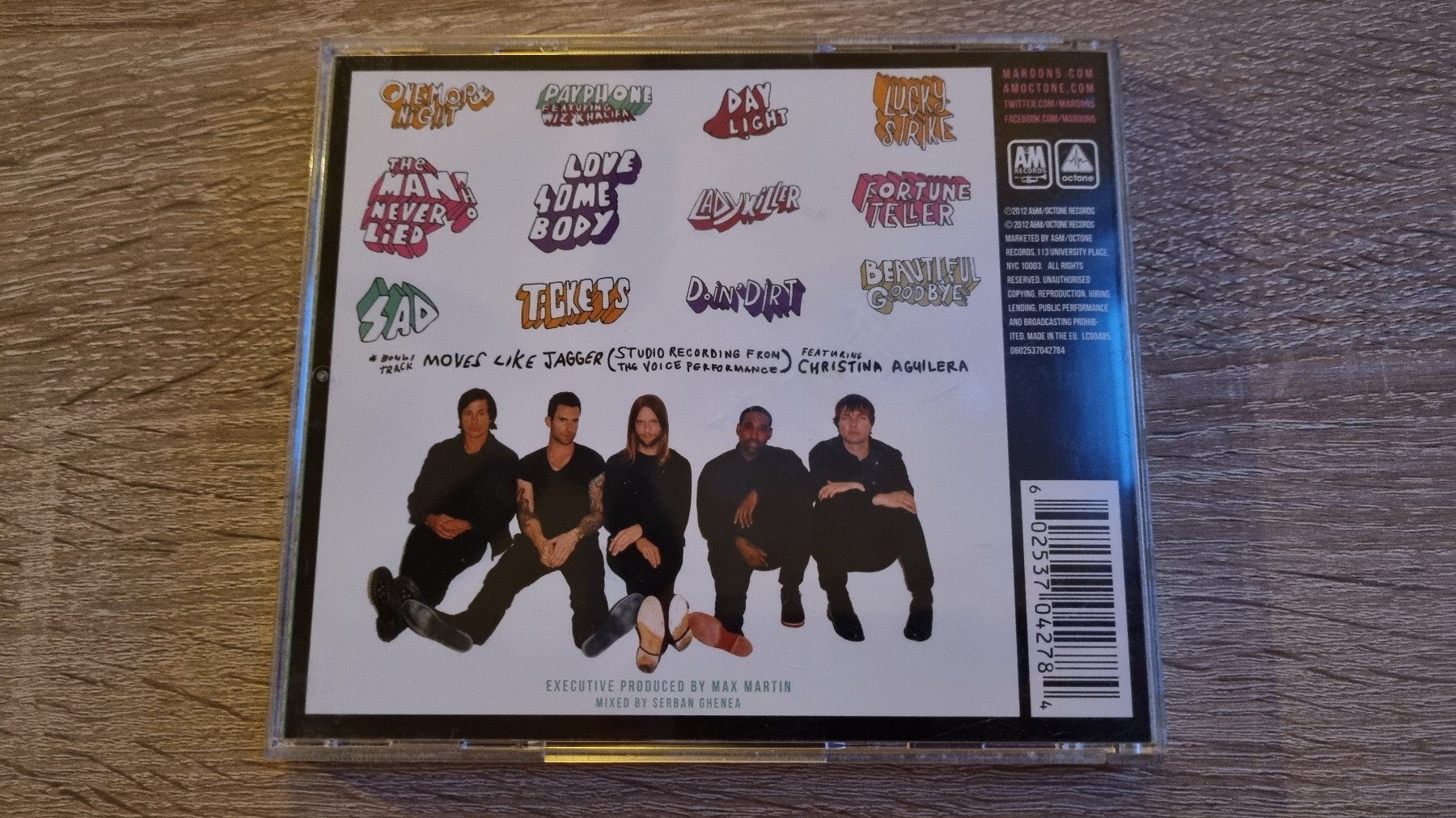 CD: Maroon 5 - Overexposed – Usato da Hagenbuch ZH venduto da lecterr55 2