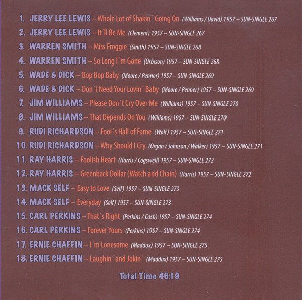 CD: The Legendary Sun Studios THE MEMPHIS RECORDINGS 10 CD Box – Usato da Kandergrund venduto da Sososo 3