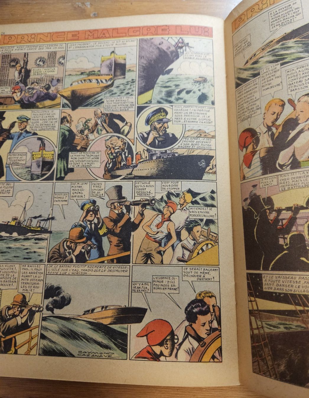 Fumetti: Prince malgré lui E.O. 1946 (ONE-SHOT- T.B.E.) – Usato da Prévonloup venduto da bitume1975 2