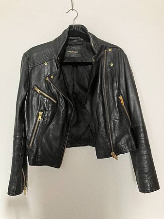 Lederjacke