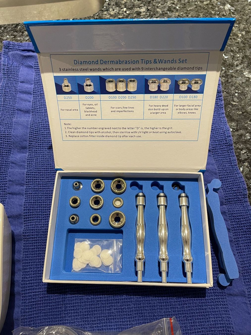 Cura del viso: Mikrodermabrasionsinstrument B-660/A – Nuovo (secondo la descrizione) da Lützelflüh-Goldb venduto da lin_v952 2