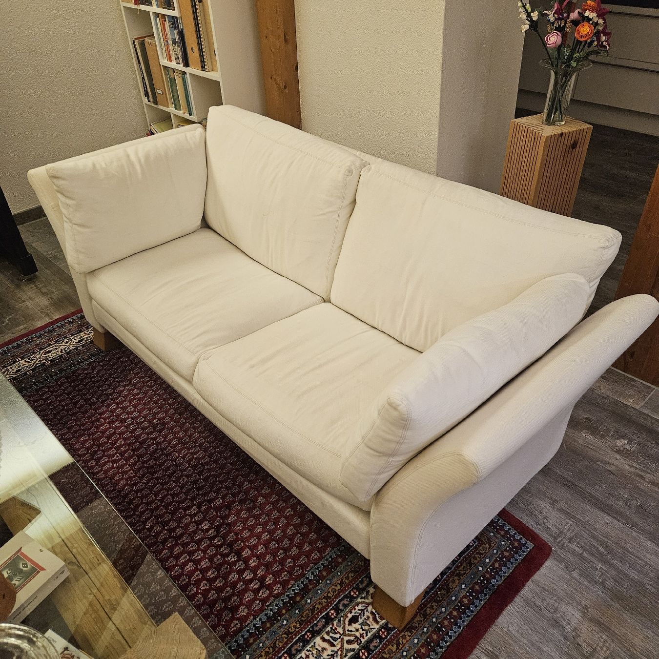 Divani: Sofa 2-Sitzer creme, weiss – Usato da Wettingen venduto da Christianv 1