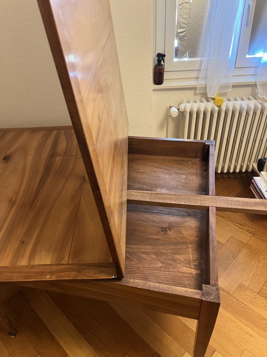 Tavoli: Table en bois massif vintage – Usato da Genève venduto da Majikamu 4