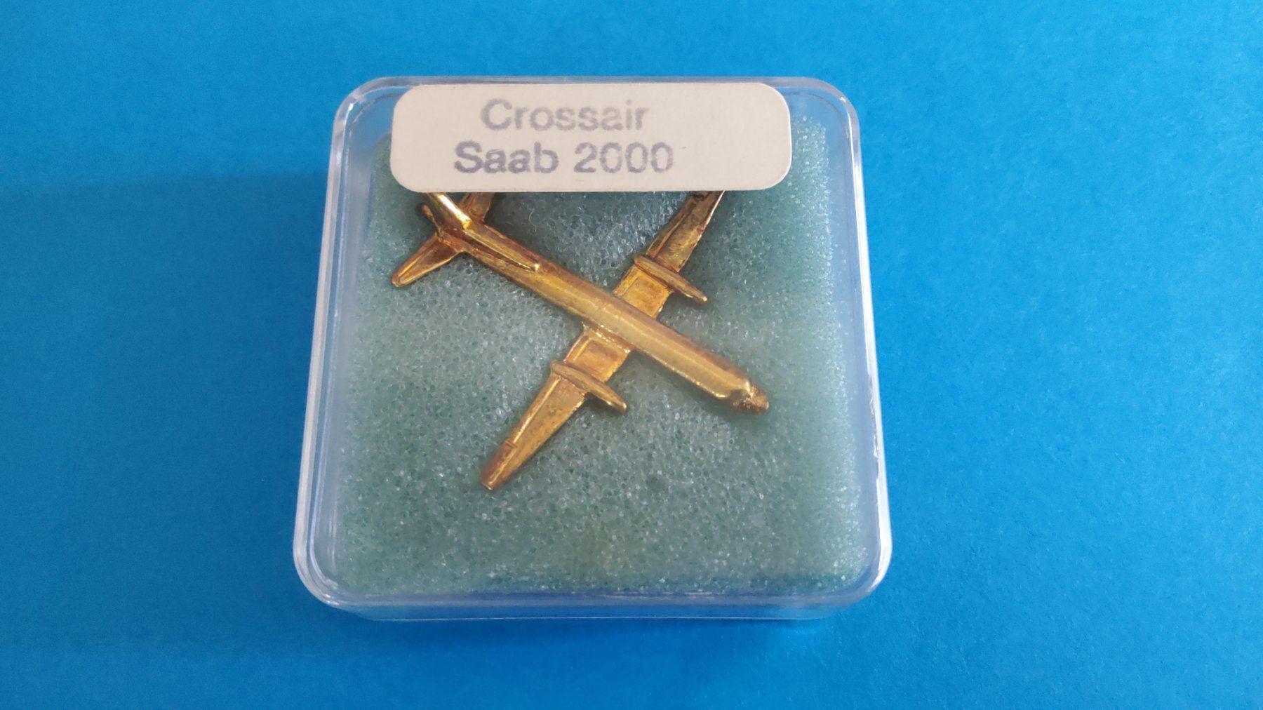 Broschen & Nadeln: Aviatik Brosche CROSSAIR SAAB 2000 – Gebraucht aus Grüningen von VENOM59 1