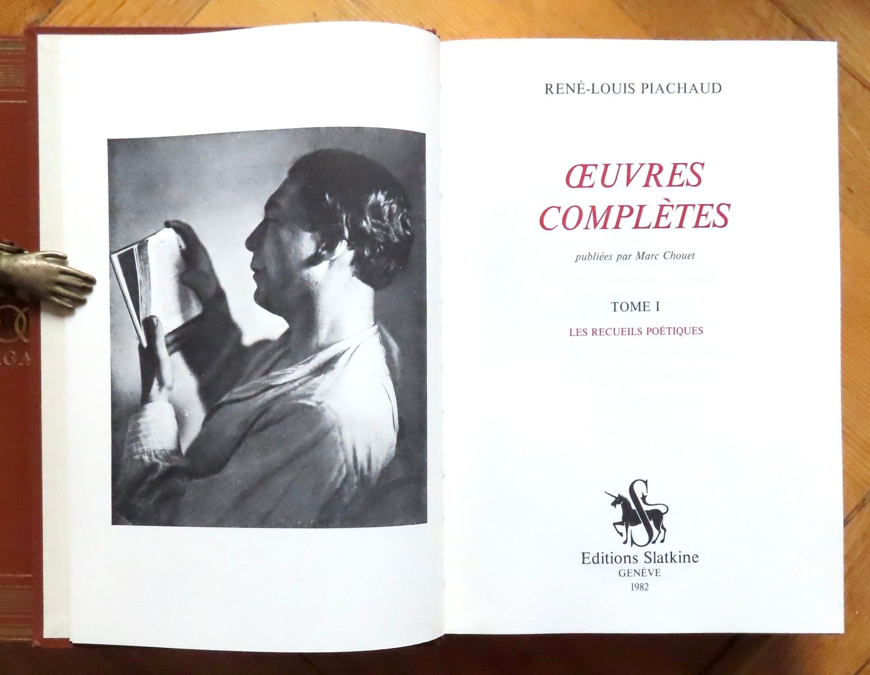 Libri: René-Louis Piachaud - Oeuvres complètes – Usato da Le Locle venduto da LibrairieLaBergerie 3