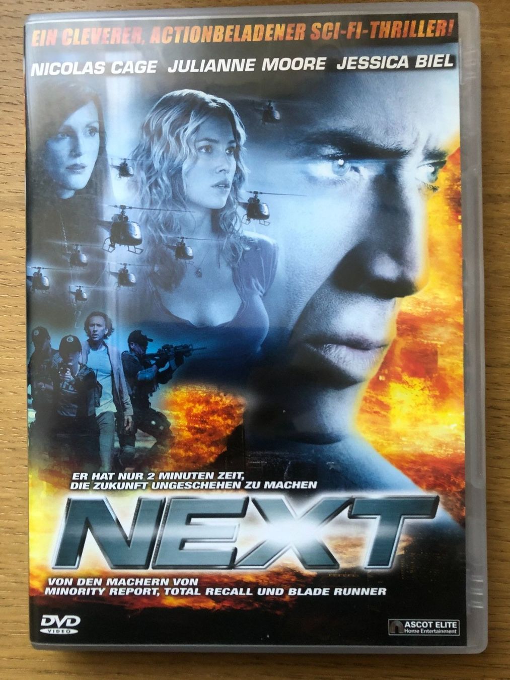 Tutti i DVDs: Next (Nicolas Cage) – Usato da Basel venduto da jannickpascal