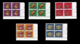 PP 1985, Viererblöcke Ersttagsstempel