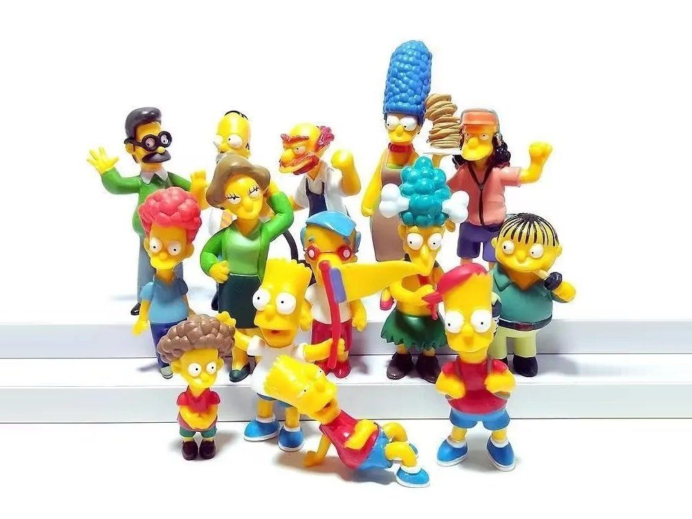Statuette: 14 DIE SIMPSONS FIGUREN - HOMER SIMPSON - BART FIGUREN – Nuovo e nell'imballaggio originale da Kriens venduto da swissgadget