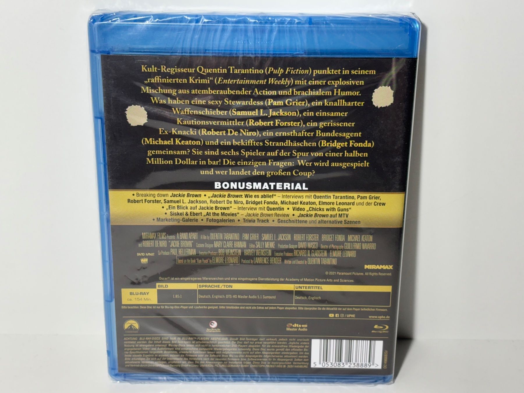Alle DVDs: Jackie Brown Blu Ray OVP – Neu und originalverpackt aus Wilderswil von Mr.Fury 1