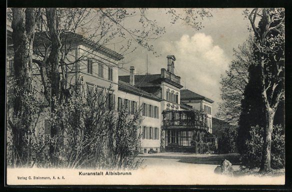 Ansichtskarten: Affoltern a. A., Kuranstalt Albisbrunn – Gebraucht aus Berlin von bartko-reher