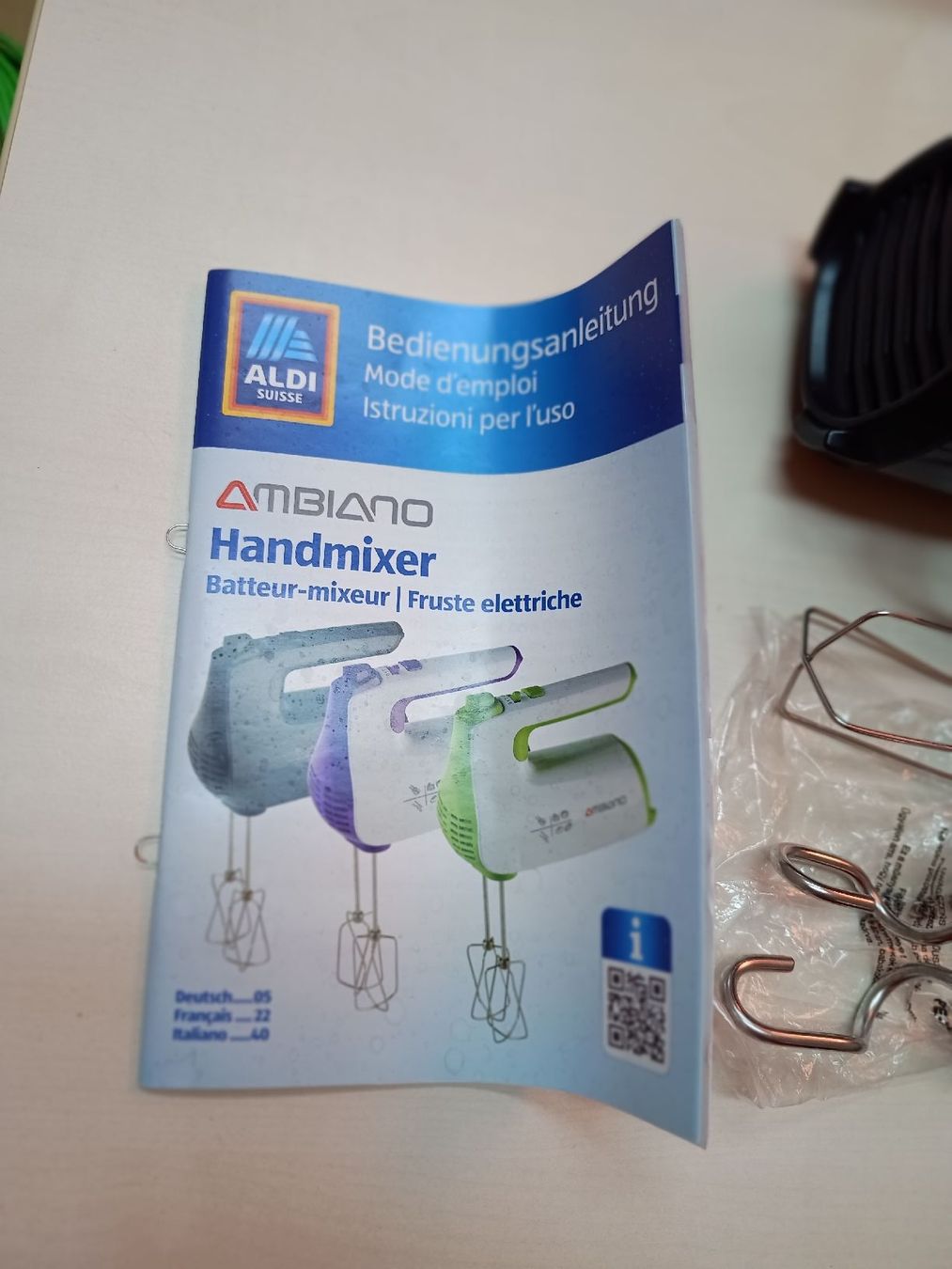 Ambiano Elettrodomestici da cucina: Handmixer AMBIANO, gebraucht – Usato da Döttingen venduto da Schlei 4